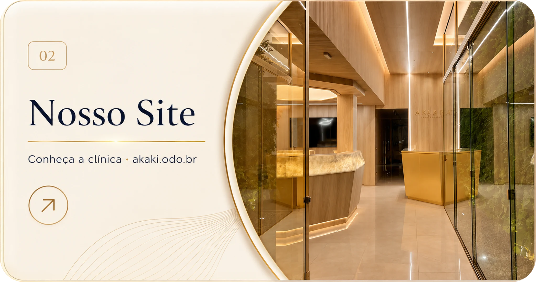 Nosso Site — conheça a clínica Akaki